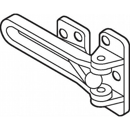 Don-Jo Aluminum Door Flip Guard 1603606